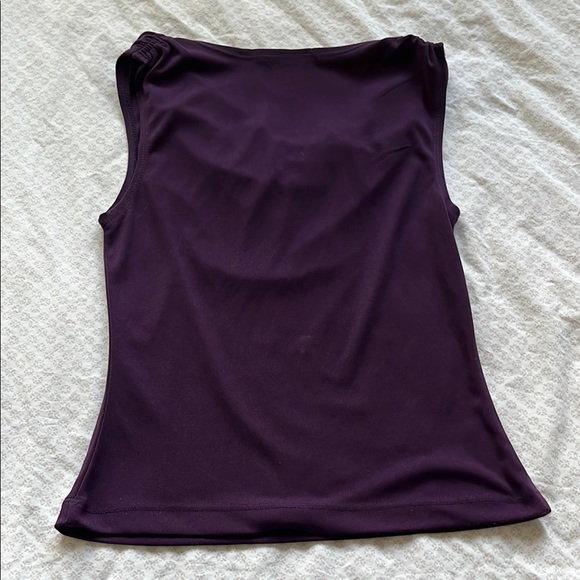 La Belle Deep Purple Blouse with Sequins - Picture 14 of 14